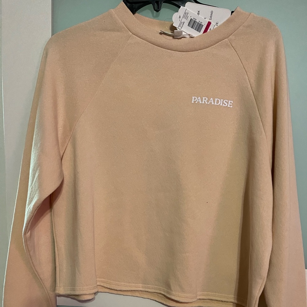 Long Sleeve Cozy Sweatshirt from Pink Rose Medium